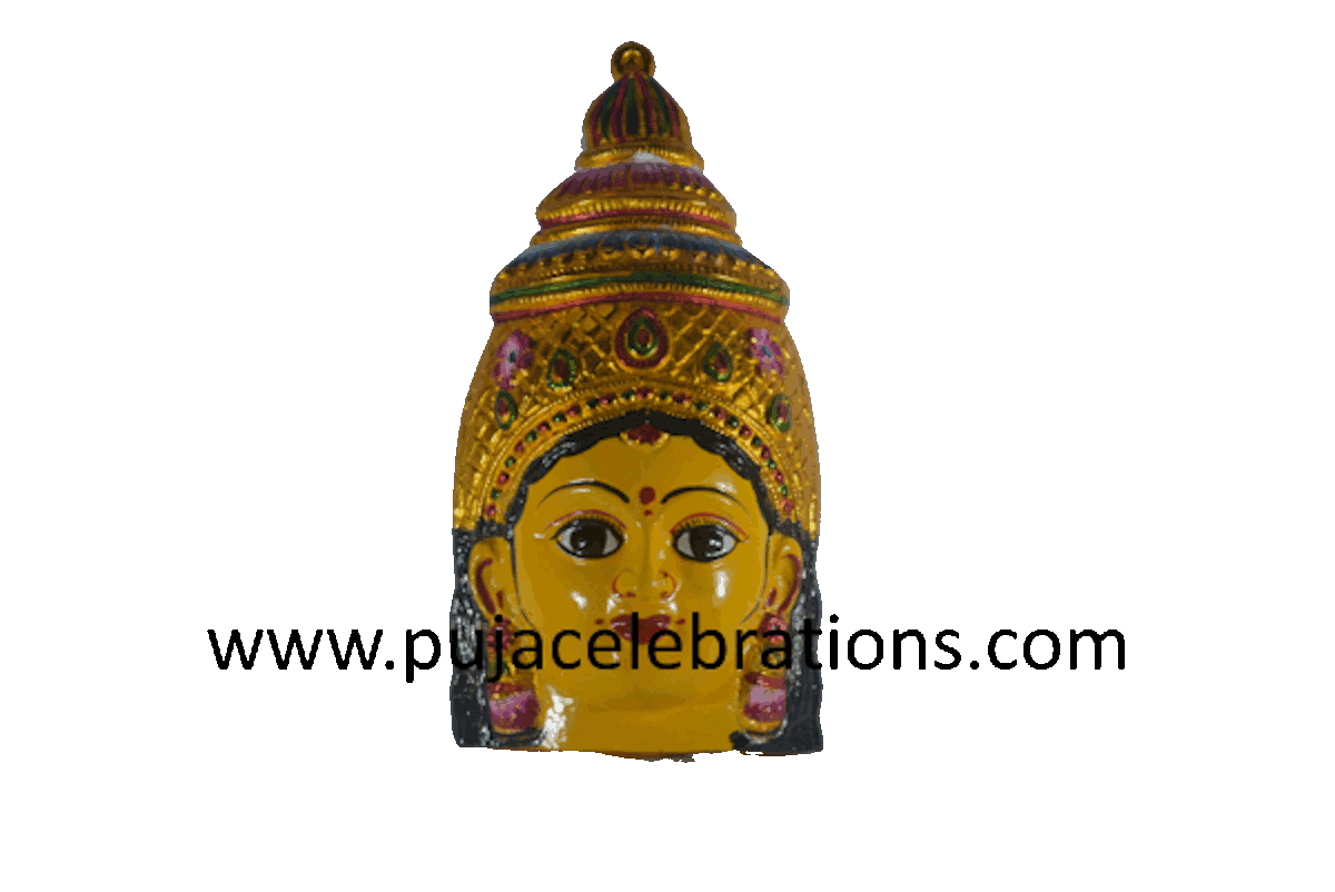 Varalakshmi Amman Yellow Face