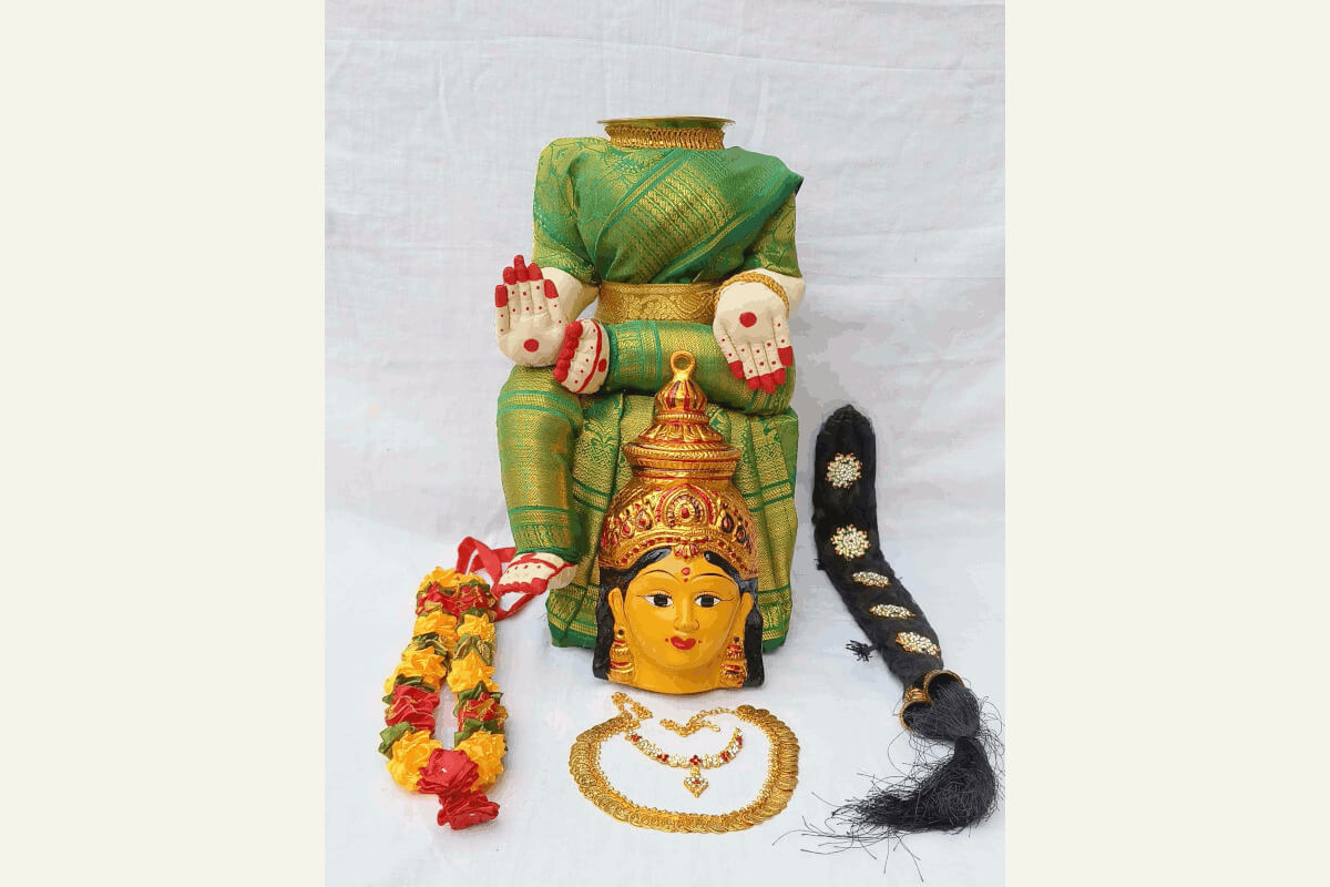 Varalakshmi Decoration Set