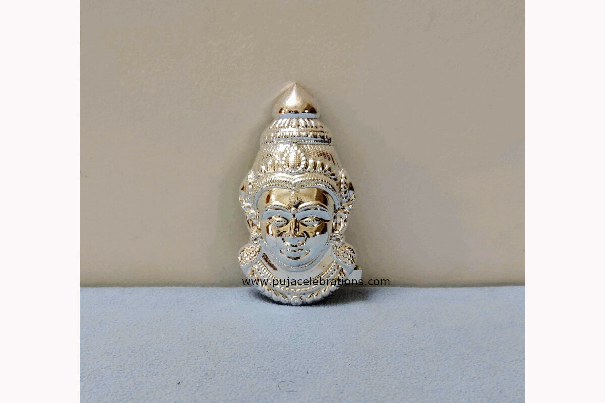 German Silver Devi Face