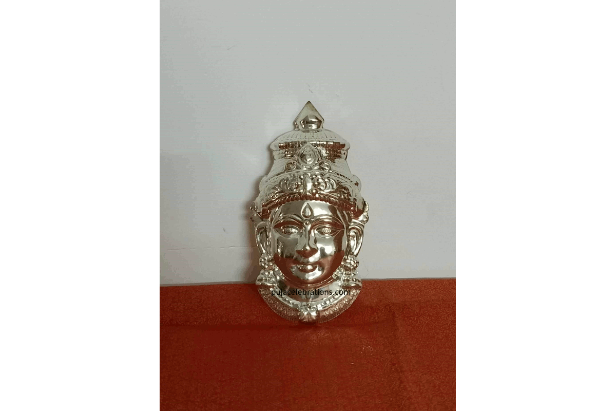 German Silver Devi Face