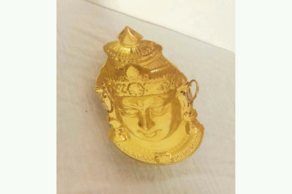 Brass Amman Devi Face