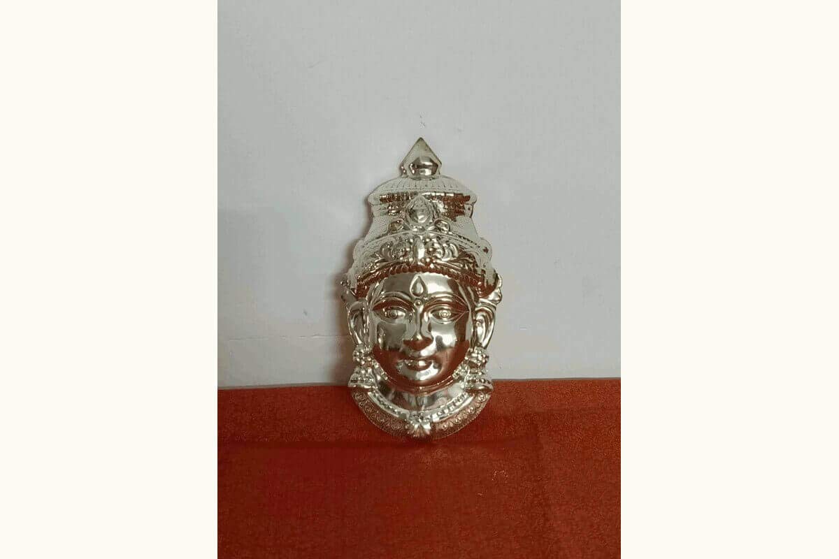 German Silver Devi Face