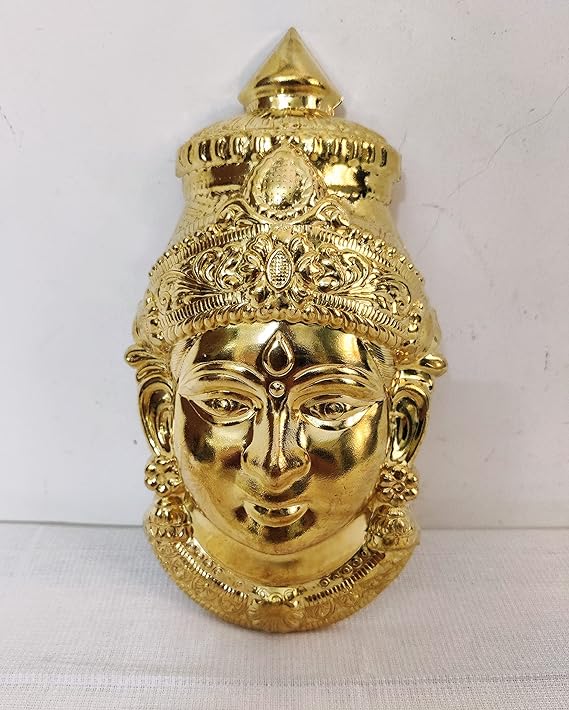 Brass Amman Devi Face