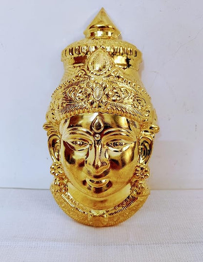 Brass Amman Devi Face