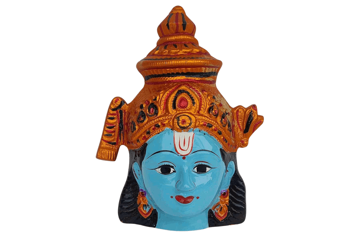 Vishnu Krishna Face Hanging