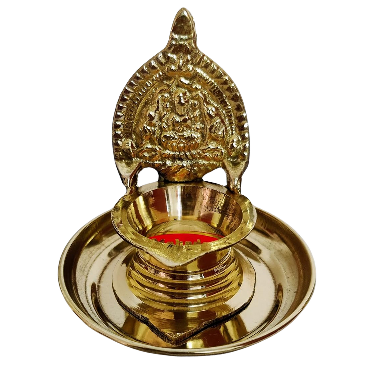 Kamakshi Diya with Plate