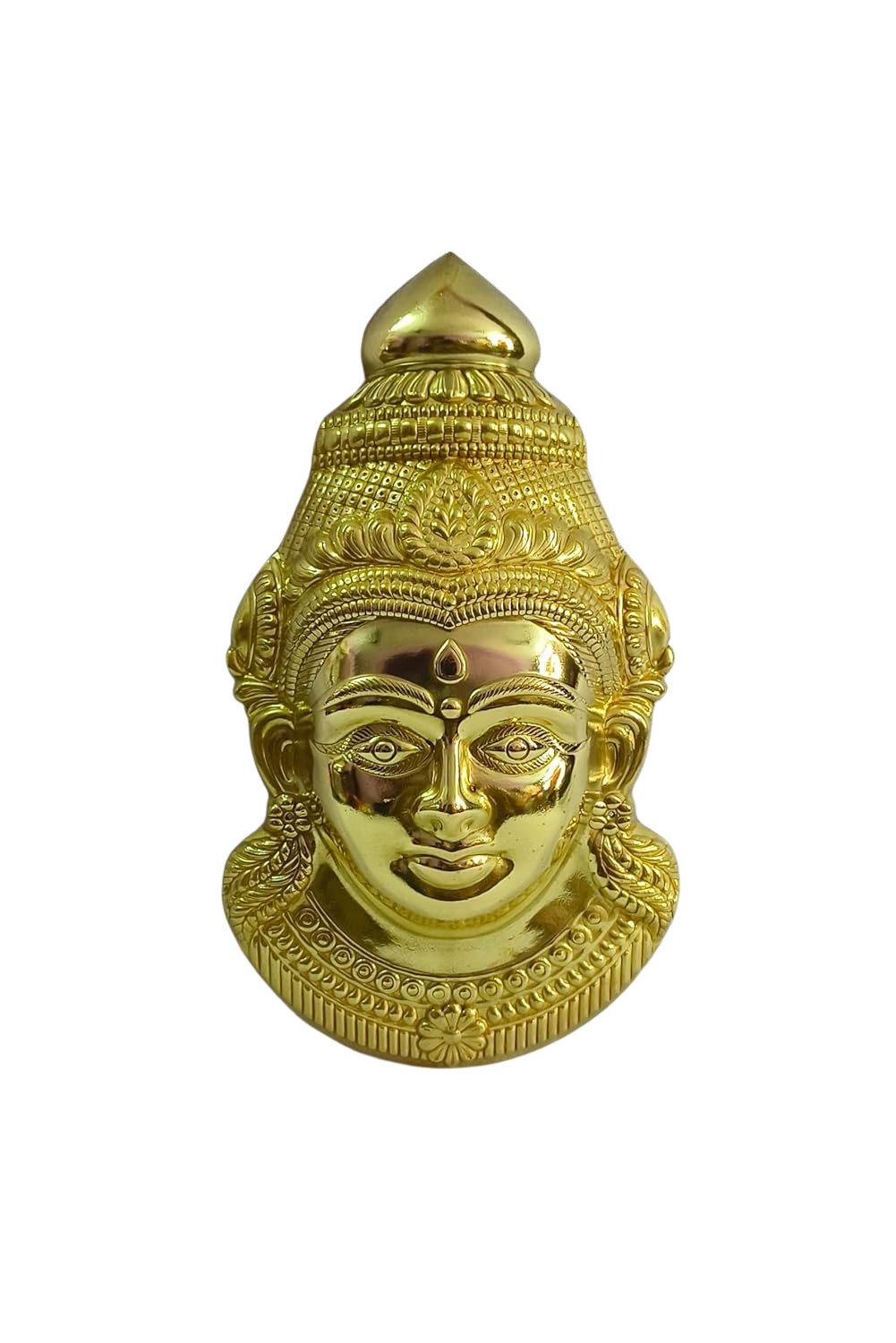 Brass Gowri Face