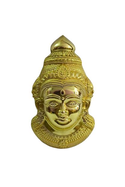 Brass Gowri Face