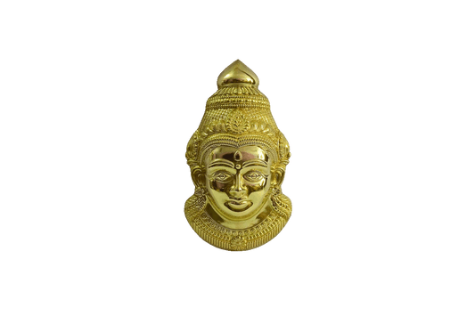 Brass Gowri Face