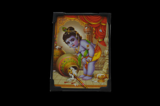 Baby Krishna Stealing Butter