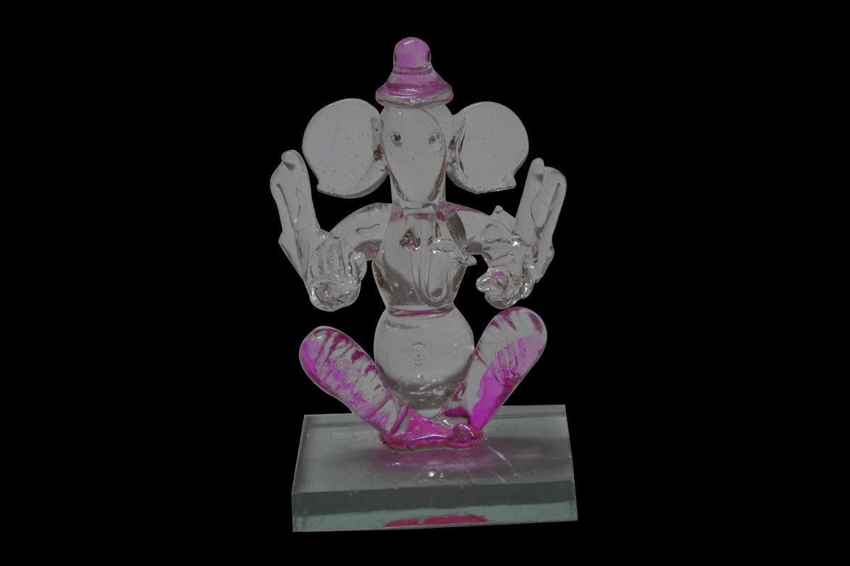 Glass Ganesh Small