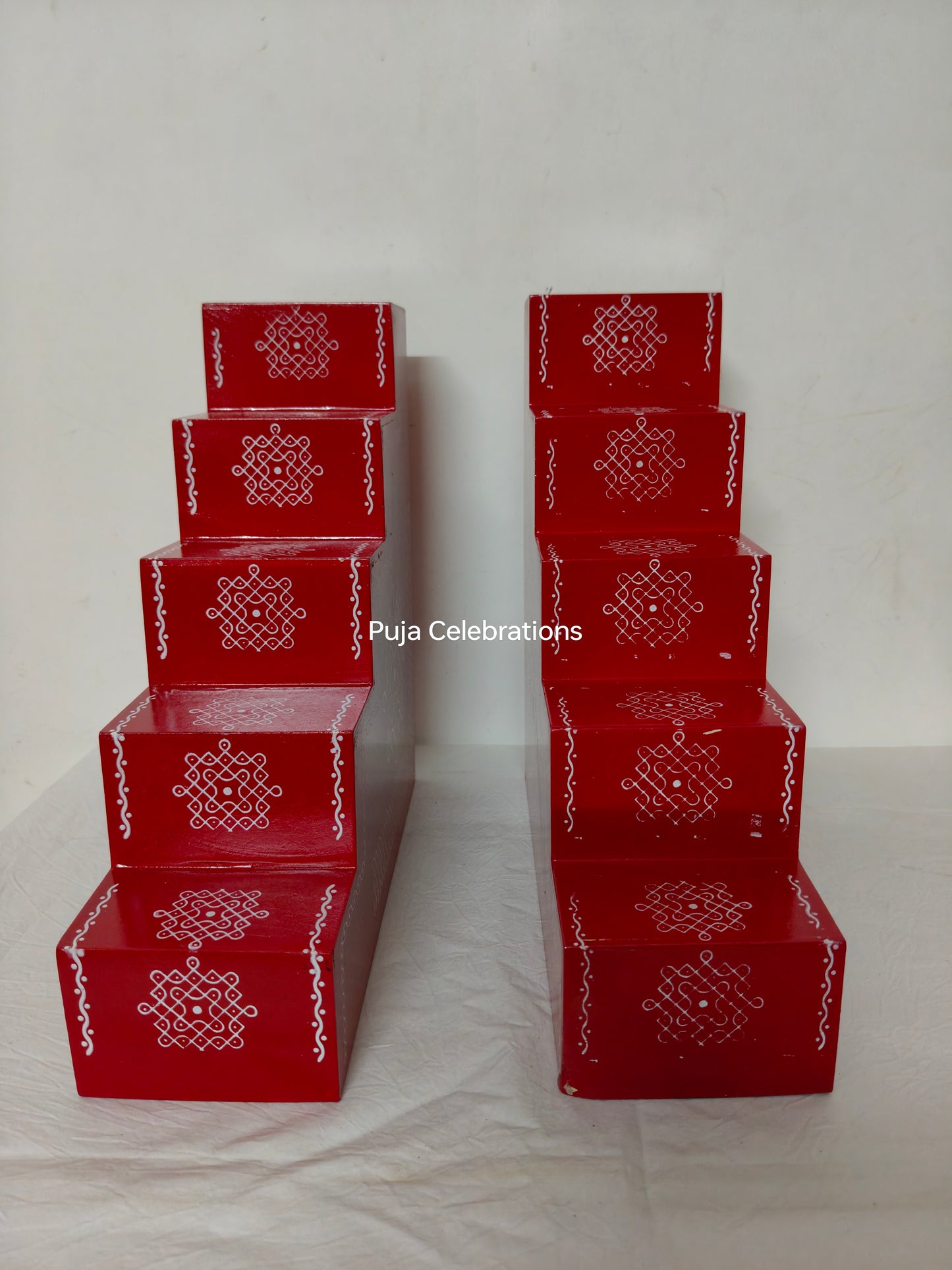 Mini Diya Steps Pair