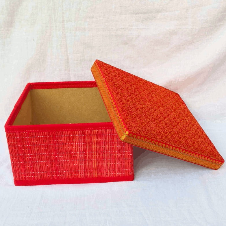 Square Brocade Korai Box