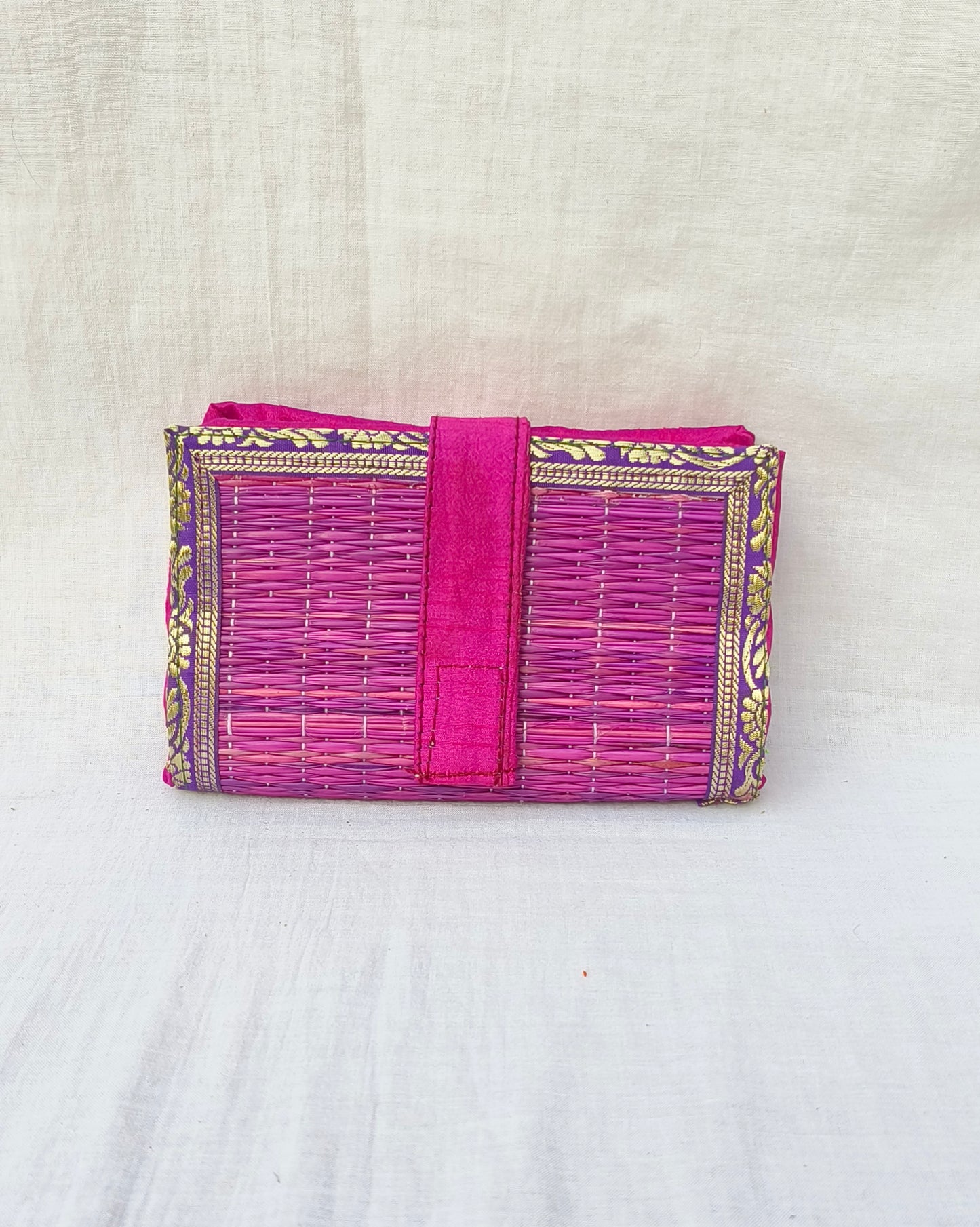 Foldable Korai Raw Silk Bag