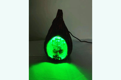 LED Coconut Ganesha