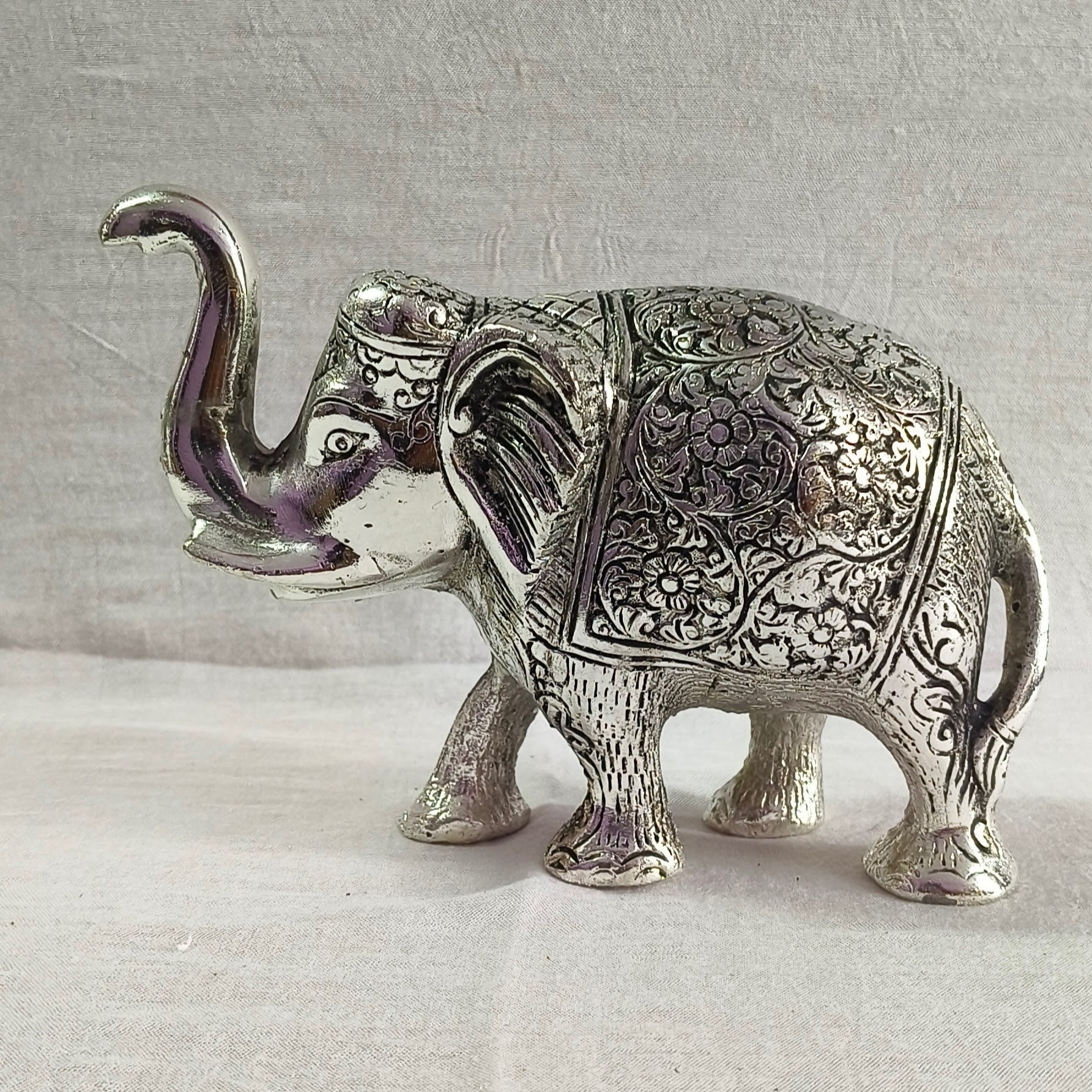 Metal Elephant Statue