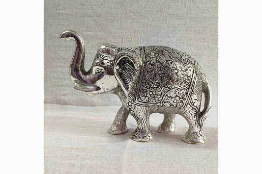 Metal Elephant Statue