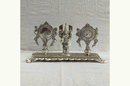 Tirupati Balaji Shankh Chakra Stand