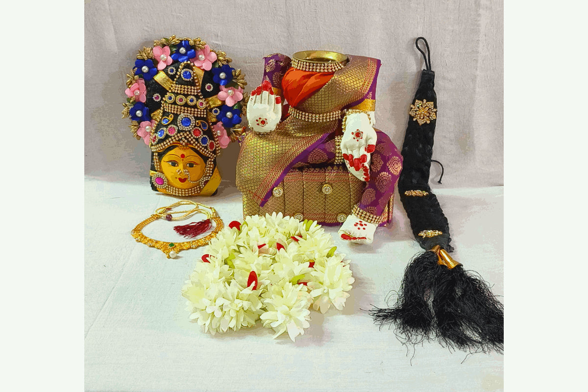 Varalakshmi Devi DIY Set