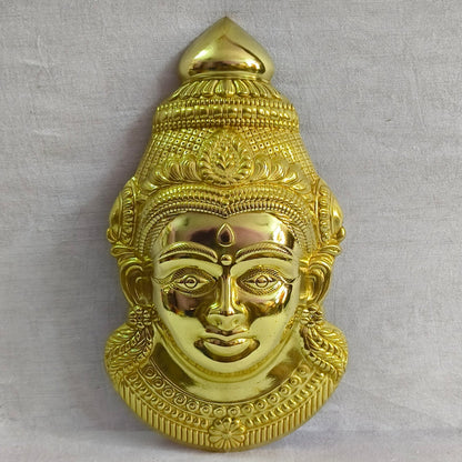 Brass Gowri Face