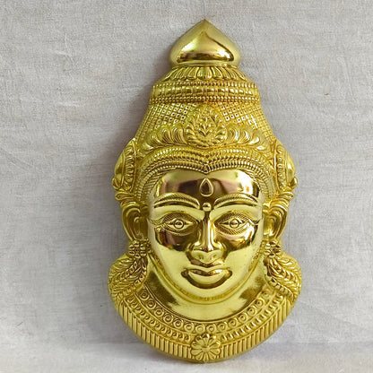 Brass Gowri Face