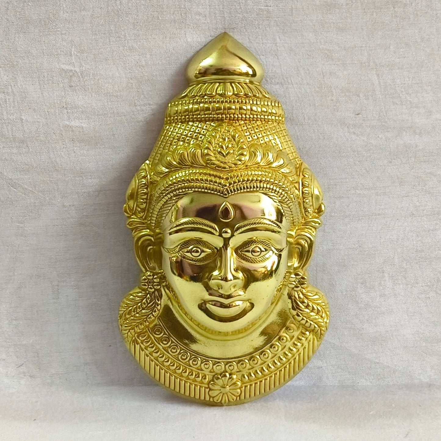 Brass Gowri Face