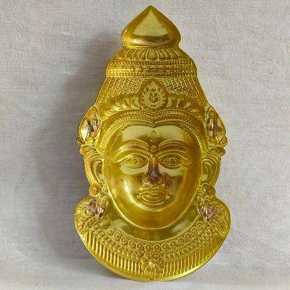 Brass Gowri Face