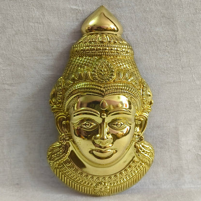 Brass Gowri Face