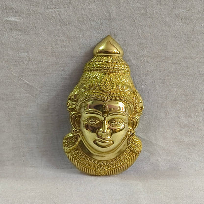 Brass Gowri Face