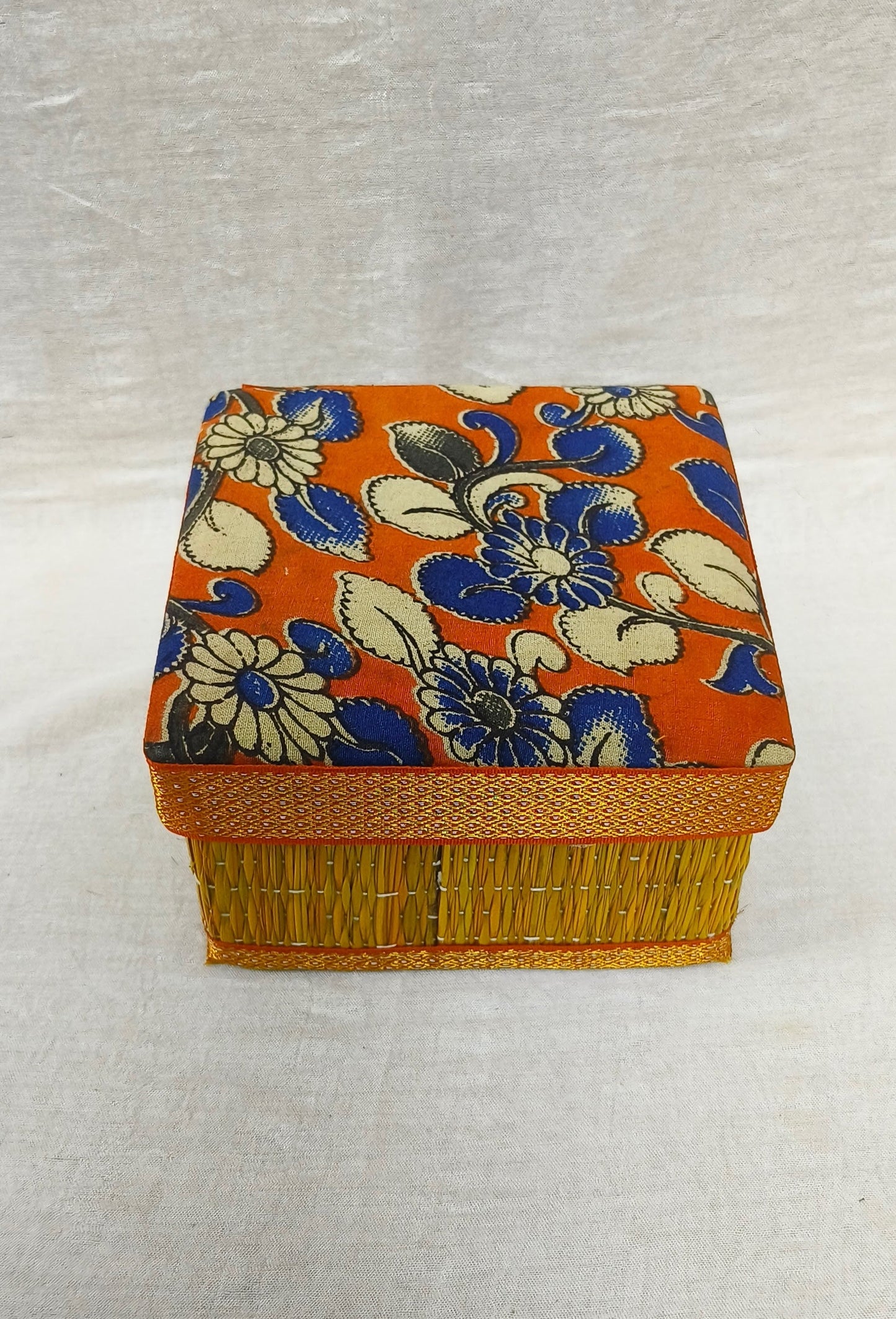 Kalamkari Korai Mat Box