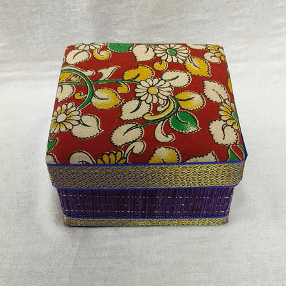 Kalamkari Korai Mat Box