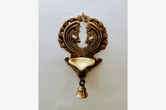 Brass Bell Hanging Diya