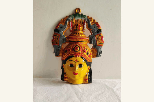 Varalakshmi Devi Face with Elephant Arch