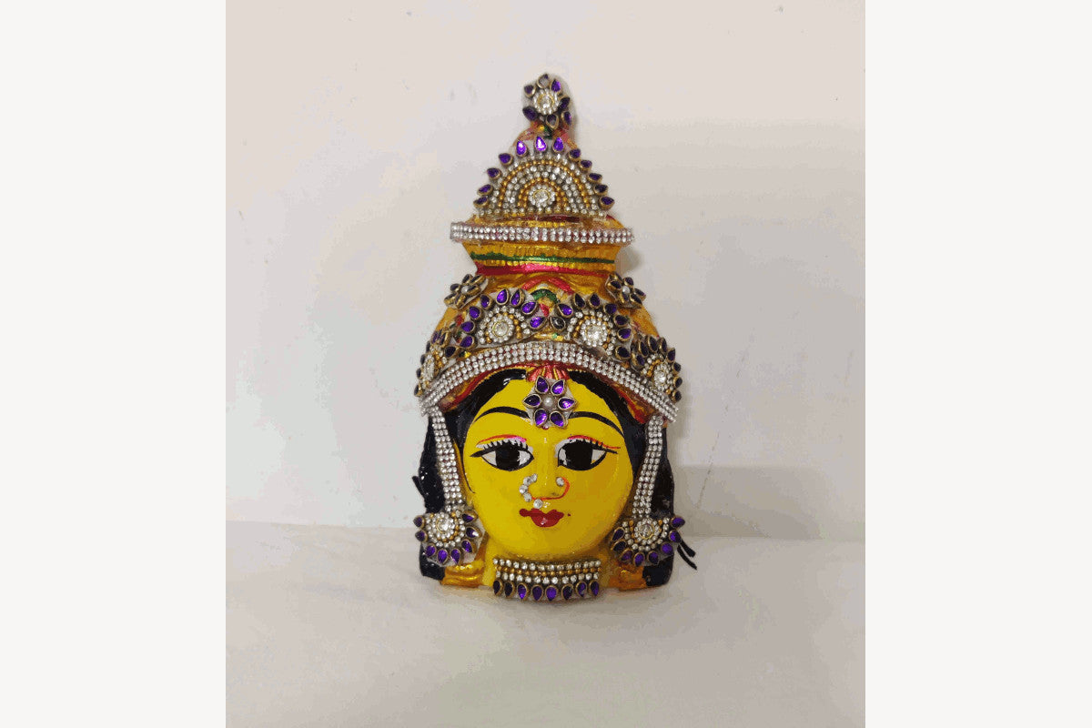 Decorated Lakshmi Devi Faces