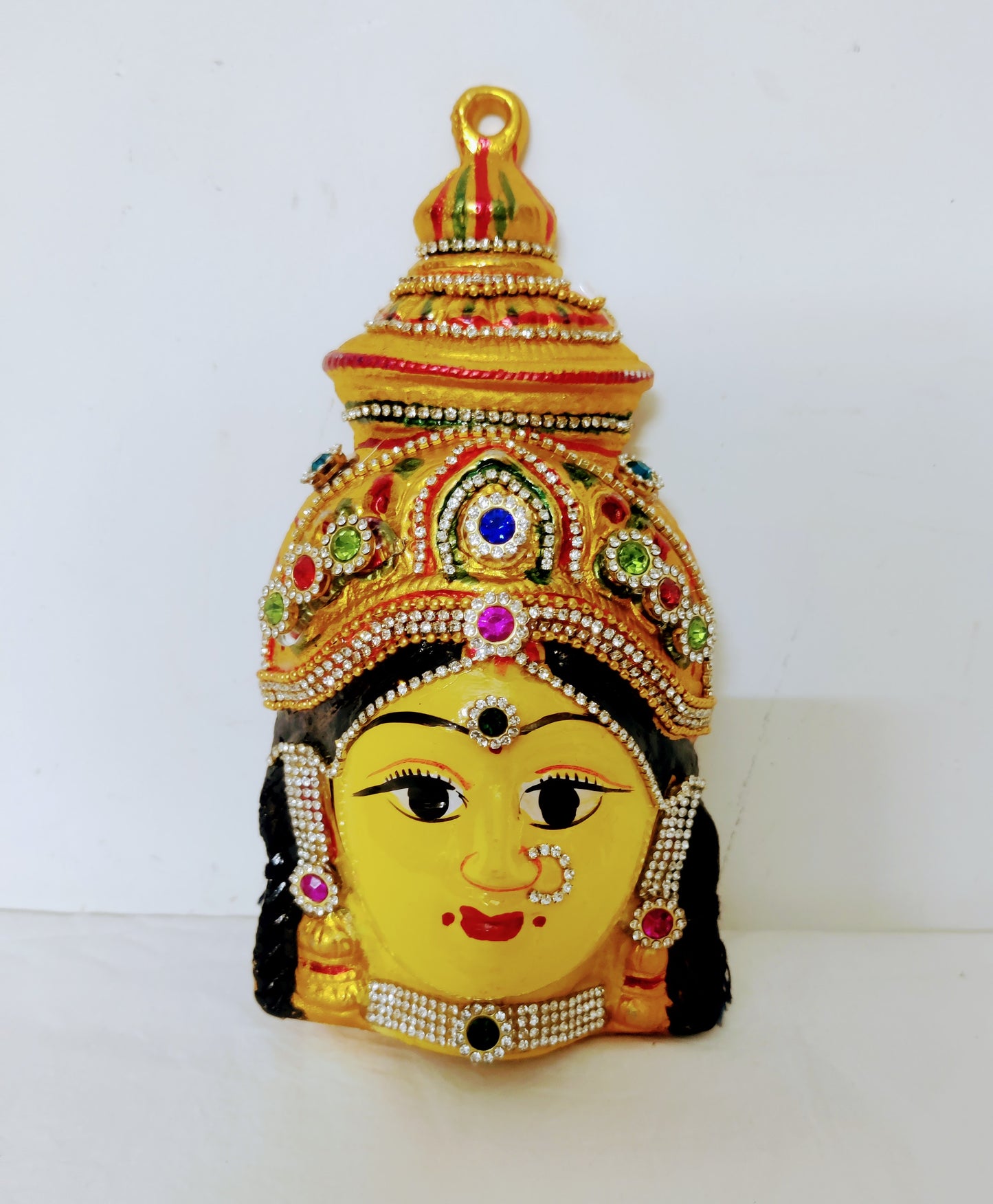 Devi Decorated Face 8 inches