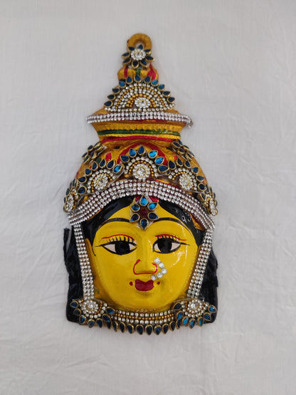 Decorated Lakshmi Devi Faces