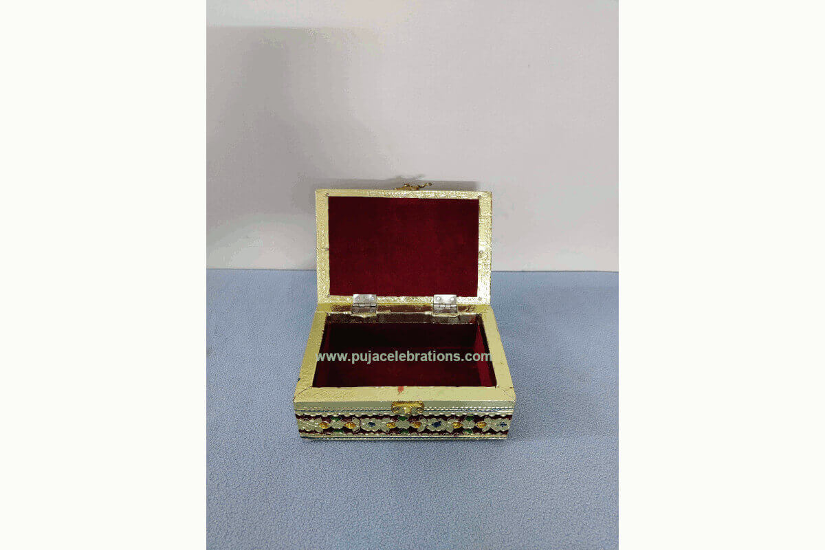 Meenakari Puja Jewel Box