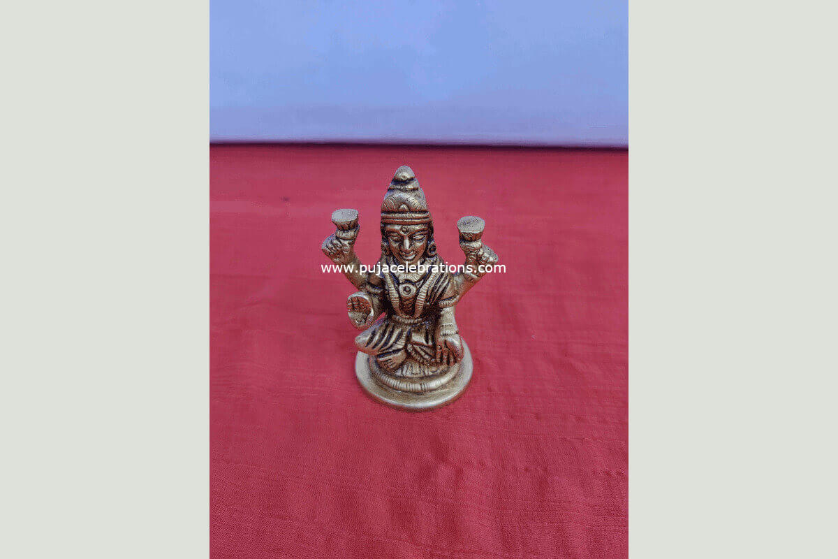 Brass Lakshmi Statue