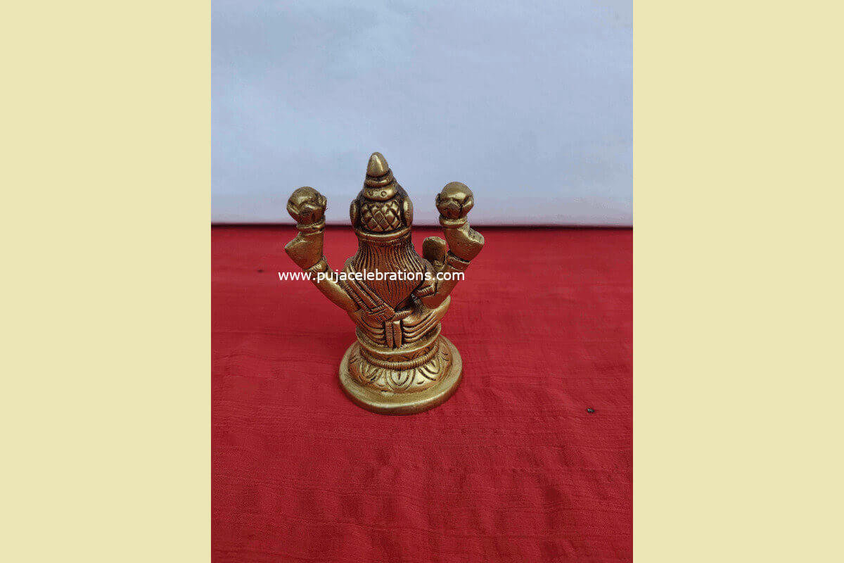 Brass Lakshmi Statue