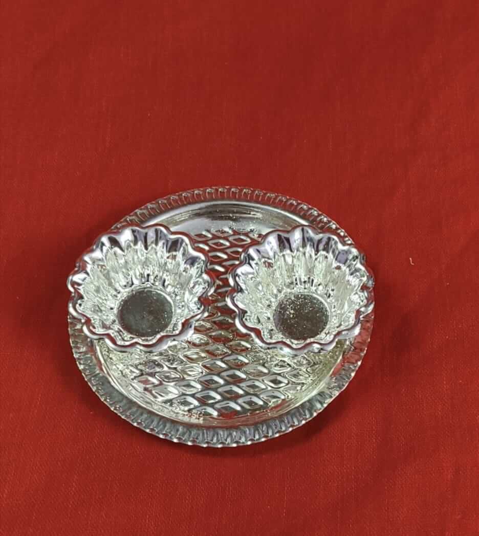 Silver Plated Kankavati