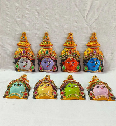 Ashtalakshmi Decorated Devi Faces