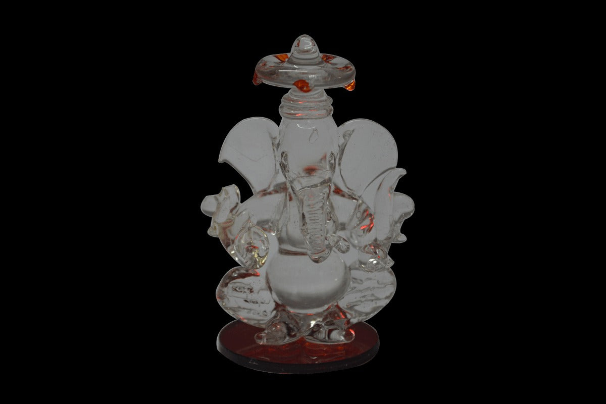 Glass Ganesh Headrest, Return Gifts for Marriage