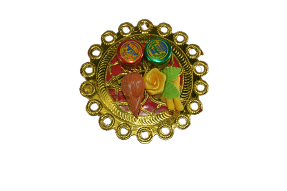 Round Plate Tambulam Set