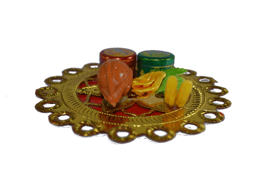 Round Plate Tambulam Set