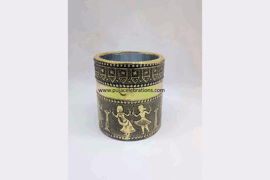 Gold Oxidised Pen Stand, Return Gifts Wholesale Online