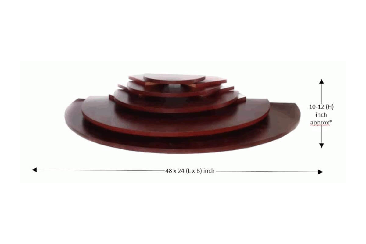 Semi Circular Golu Stand