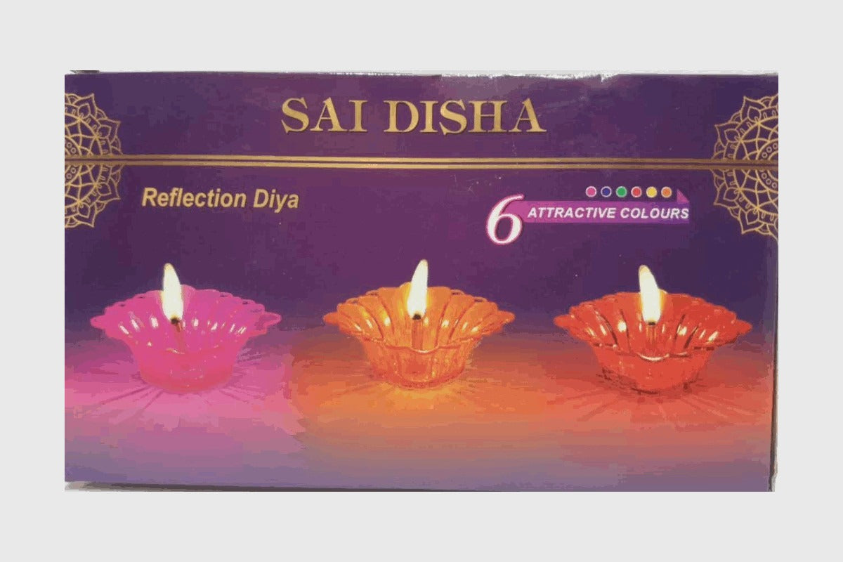 Sai Deepak Reflection Diya, Return Gifts For Diwali 