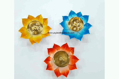 Kamal Lotus Colour Diya