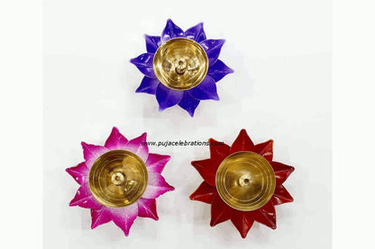 Kamal Lotus Colour Diya