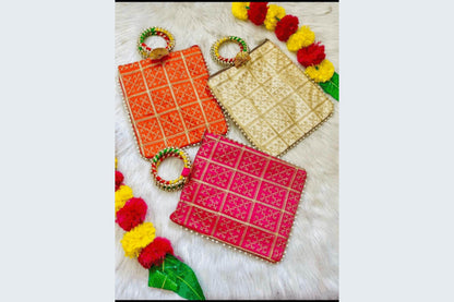 Ethnic Gota Pati Work Bag